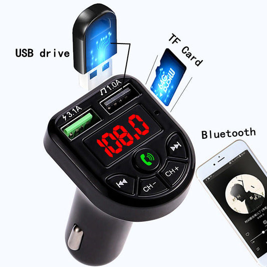 Car mp3 BTE5 Bluetooth Receiver E5 Car MP3 FM Transmitter Hands-free Call eprolo