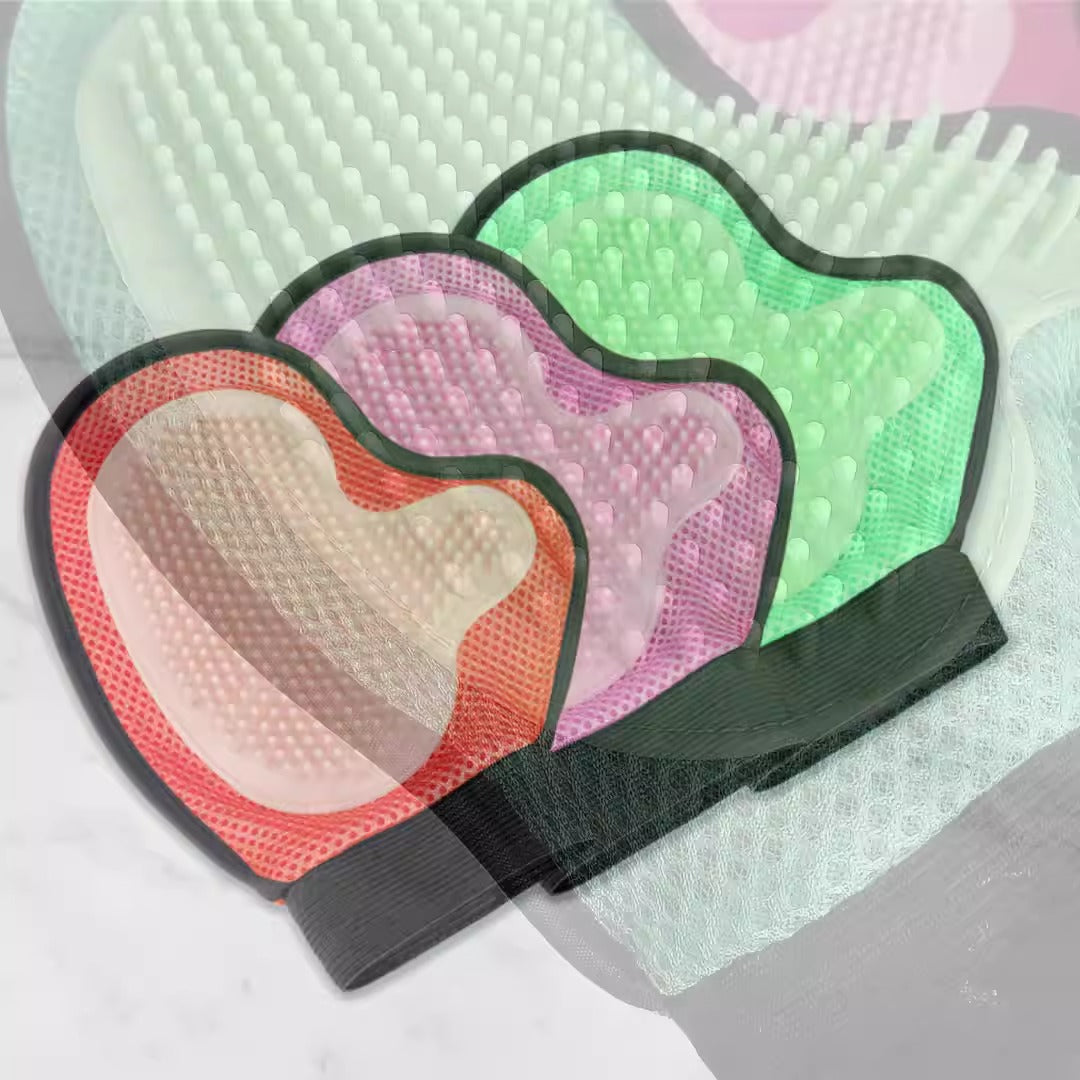 Pet cleaning products hair removal gloves cat grooming and massage gloves eprolo