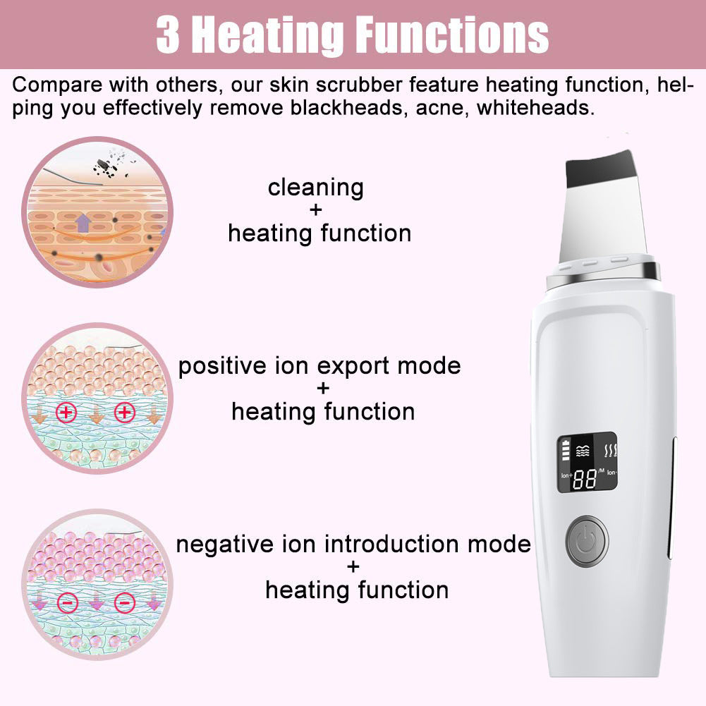 LCD Screen Cleans Pores Removes Blackheads And Pimples Oil And Dirt Facial Peeling Machine eprolo