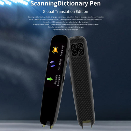 Smart AI Scan Reader Portable Voice Translator Scanner Pen WIFI AI Voice Languages Translator For Dyslexia Autism eprolo
