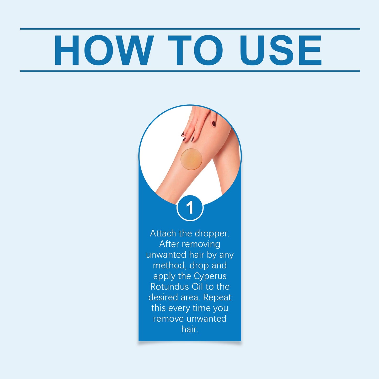 West&Month Cyperi Rhizoma Hair Removal Care Oil, Cyperi Rhizoma Plant Essential Oil Body Moisturizing And Nourishing Hair Removal Care Oil eprolo