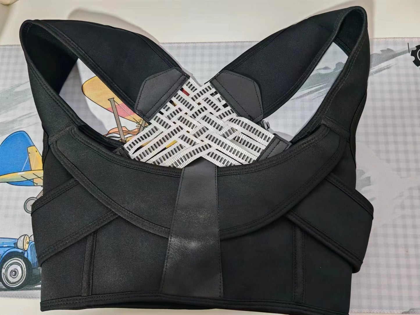 Posture correction belt with strong open back correction Beibejia anti hunchback adult student back support eprolo