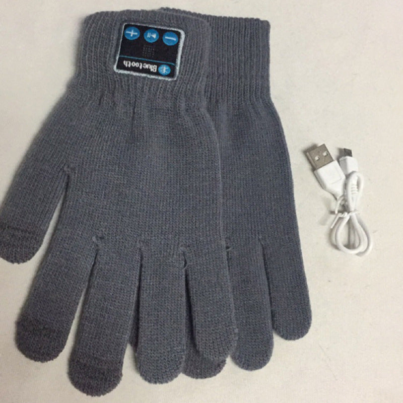 Winter Wireless Bluetooth Gloves Built-In Touch Screen Stereo Speakers Cycling Outdoor Gloves eprolo