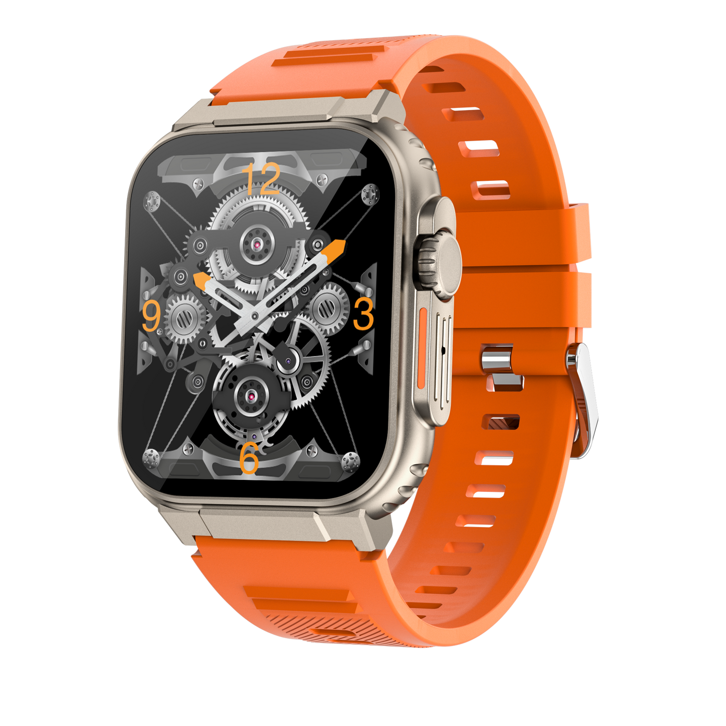 A70 Smart watch 1.96 inch BTCall 600mha SmartWatch for Men Women IP68 Waterproof Heart Rate Fitness Bracelet Sport eprolo