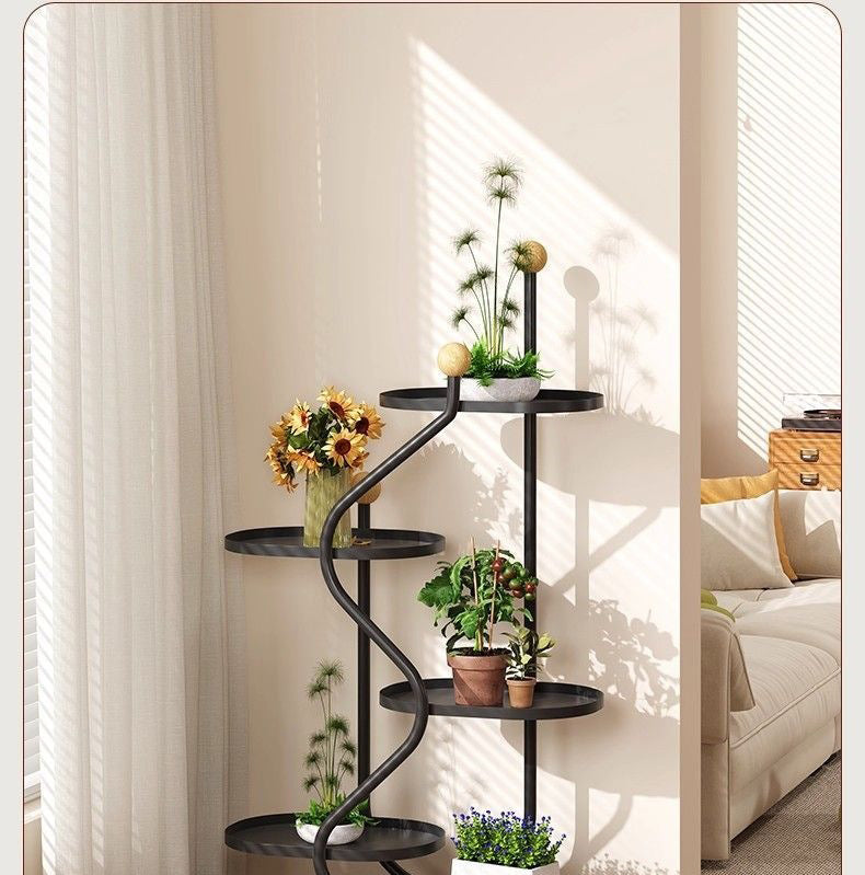Flower rack living room floor standing storage rack eprolo
