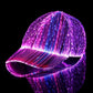 Hot Selling New LED Fiber Optic Light-Up Hat, Bar Party Glow Baseball Cap, Hip-Hop Couple Flashing Hat eprolo