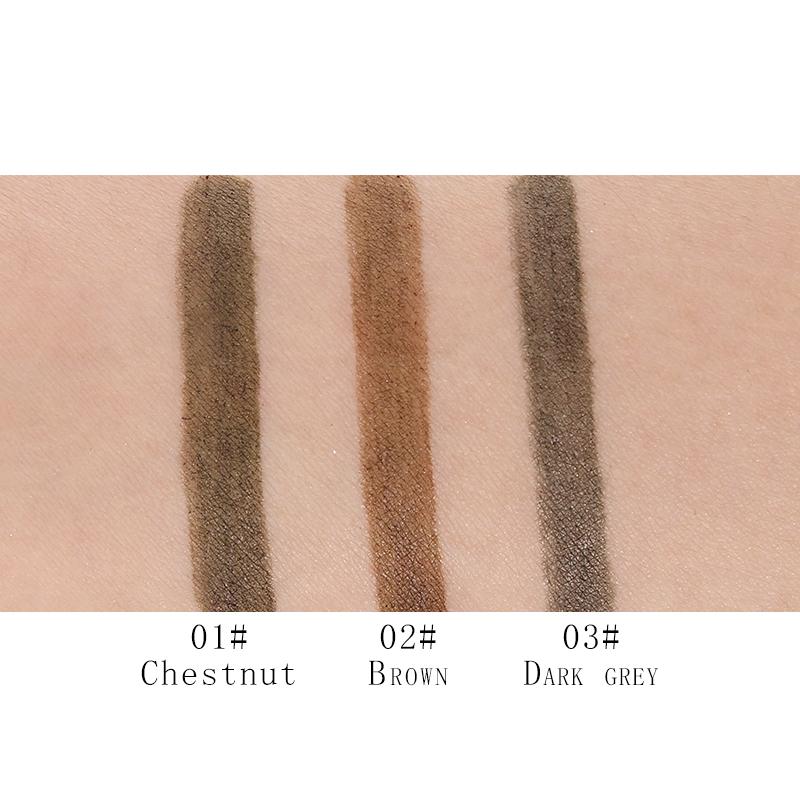 Music Flower Brand Makeup 3 Colors Fine Sketch Liquid Eyebrow Pen Waterproof Tattoo Super Durable Eye Brow eprolo