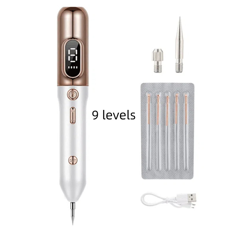 LCD dot mark pen home dot mark scanning pen laser beauty mole scanner eprolo