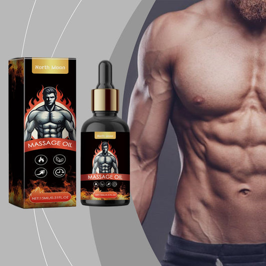 North Moon Men's Massage Oil Men's Body Moisturizes Skin Topical Body Care Massage Oil eprolo