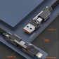 Factory 4-in-1 Cable, Dual USB-C to Lightning, 2-in-1 PD Fast Charging 100W, Type-C to Lightning Dual USB eprolo
