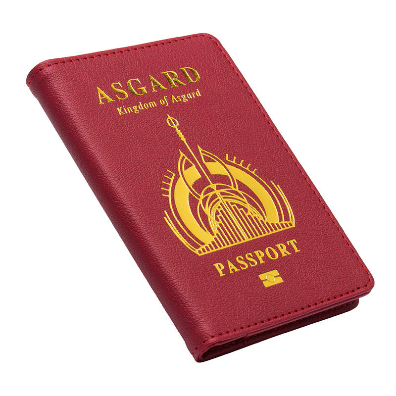 Batman Passport Holder Black Panther Kingdom Passport Set Marvel Hero Ticket Holder eprolo