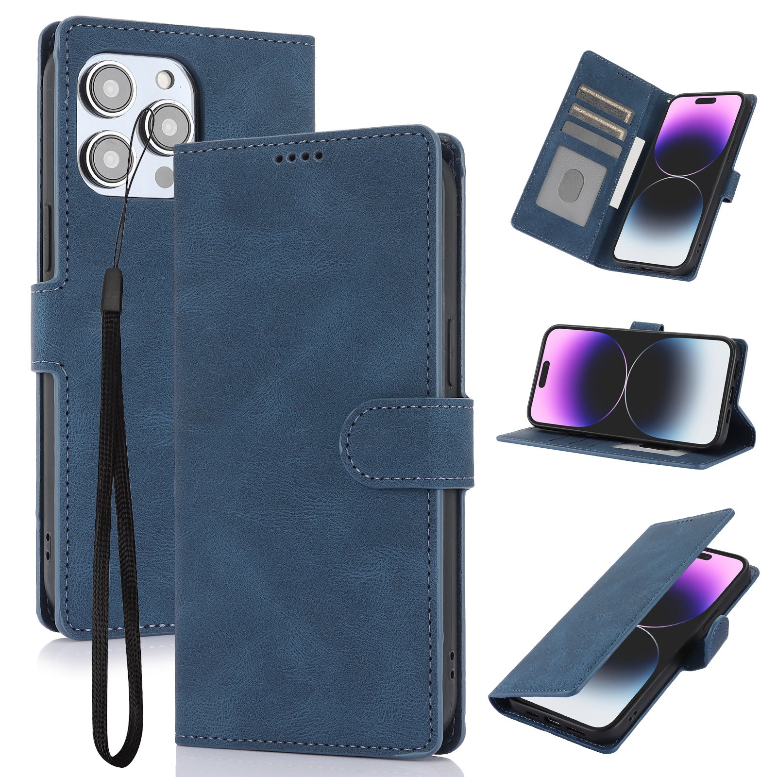 Suitable for Apple 16 Pro phone case FE wallet style anti drop phone leather case eprolo