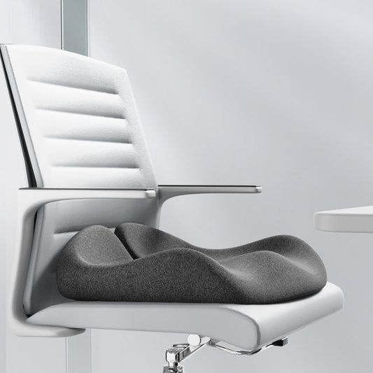 Memory Foam Coccyx Cushion. Alleviates tailbone/sciatica/back pain. Non - slip for office/car seats. eprolo