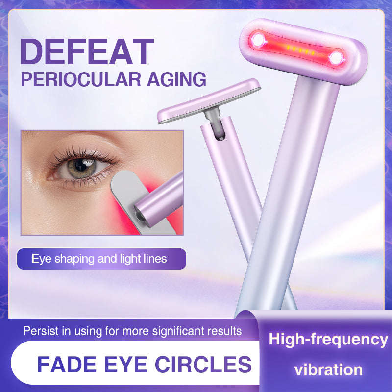 Portable Rechargeable Electric Eye Massager with Microcurrent, Safely Lifting Eye Bags eprolo