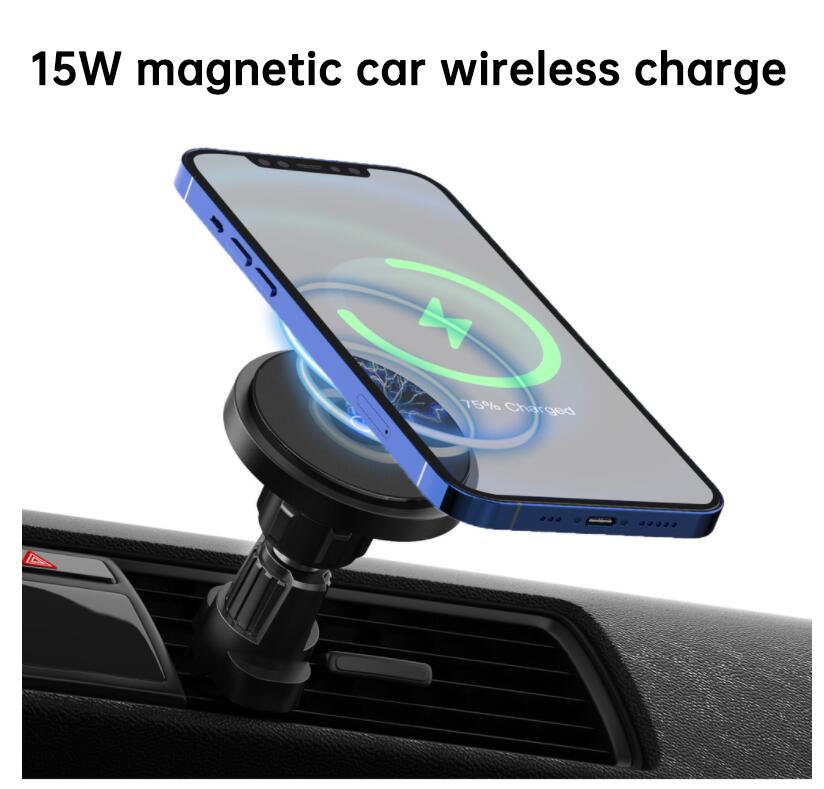 15W Magnetic car wireless charger for Apple iPhone 14 Pro Max eprolo