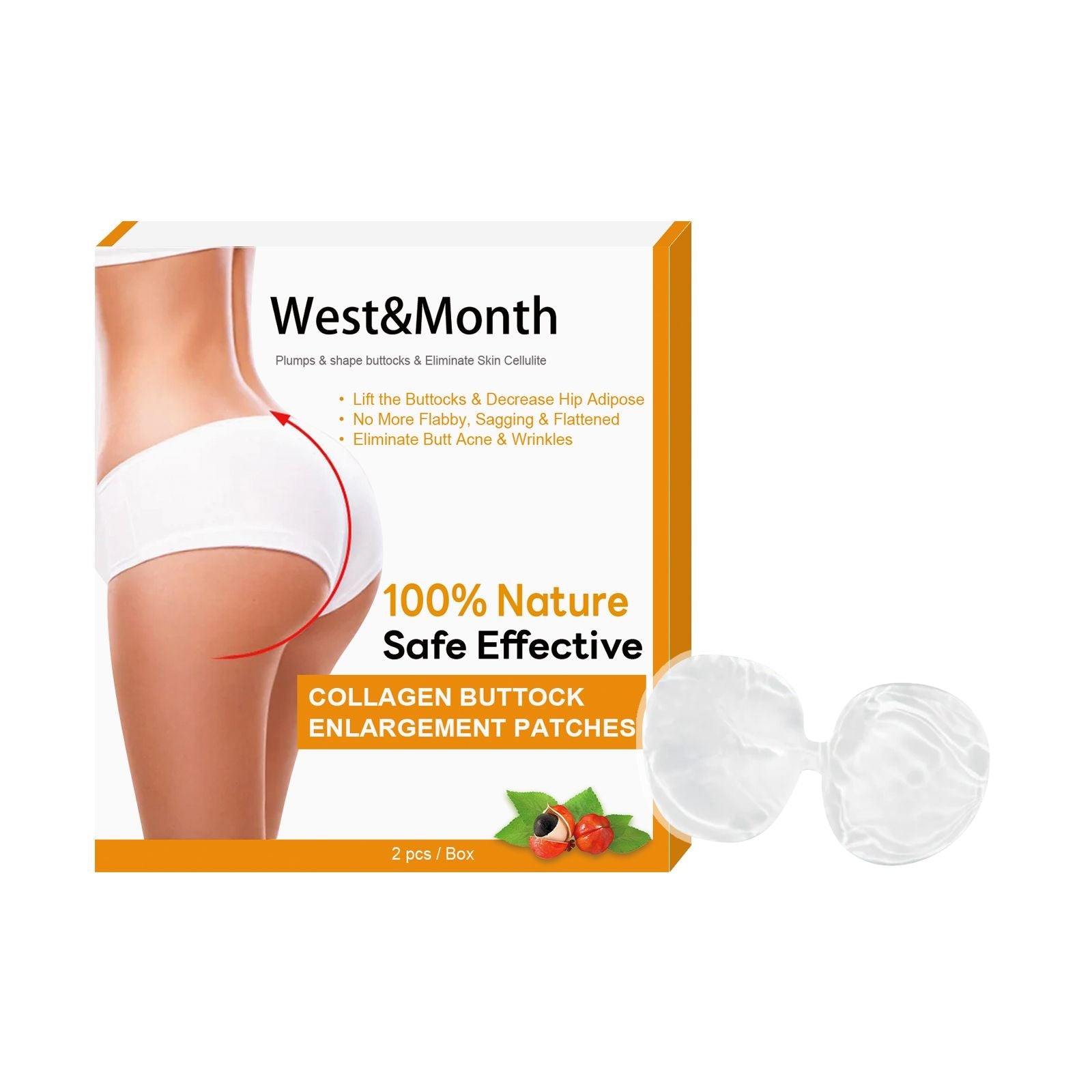 West&Month Collagen Butt Lift And Buttocks Firming Skin, Hip Lift And Peach Butt Lift eprolo