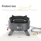 New Explorer 4000W infrared camping stove: portable, windproof, with electronic ignition for outdoor cooking. eprolo