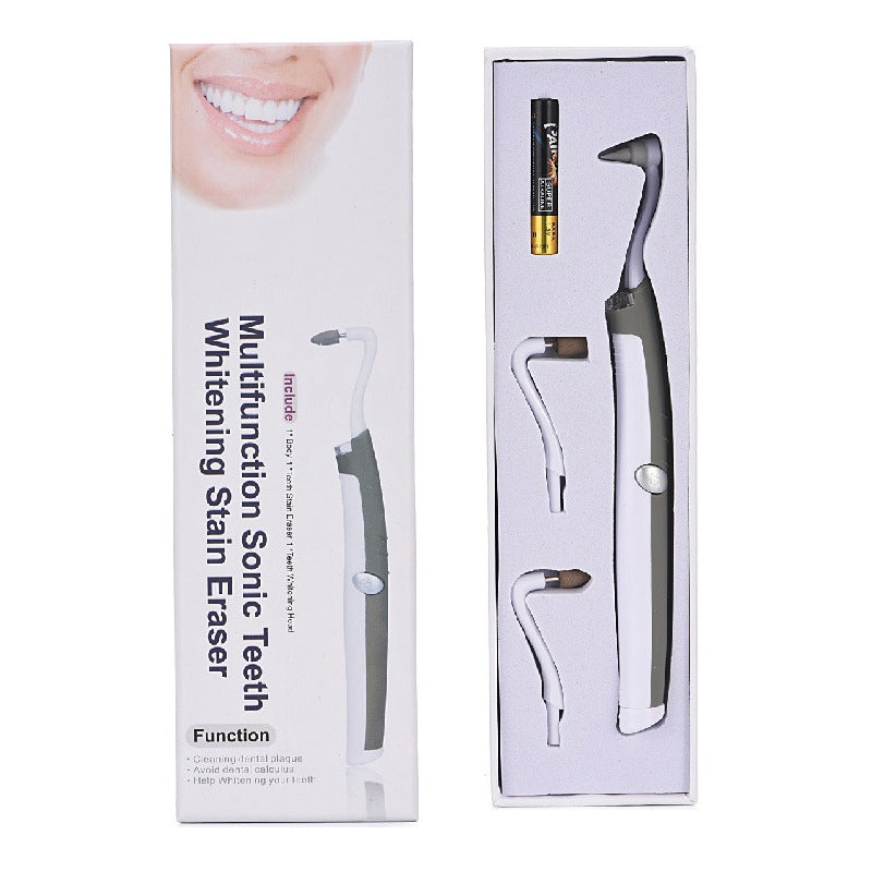 litpackLED sonic vibration electric teeth grinder polishing tooth cleaner removes dental plaque eprolo