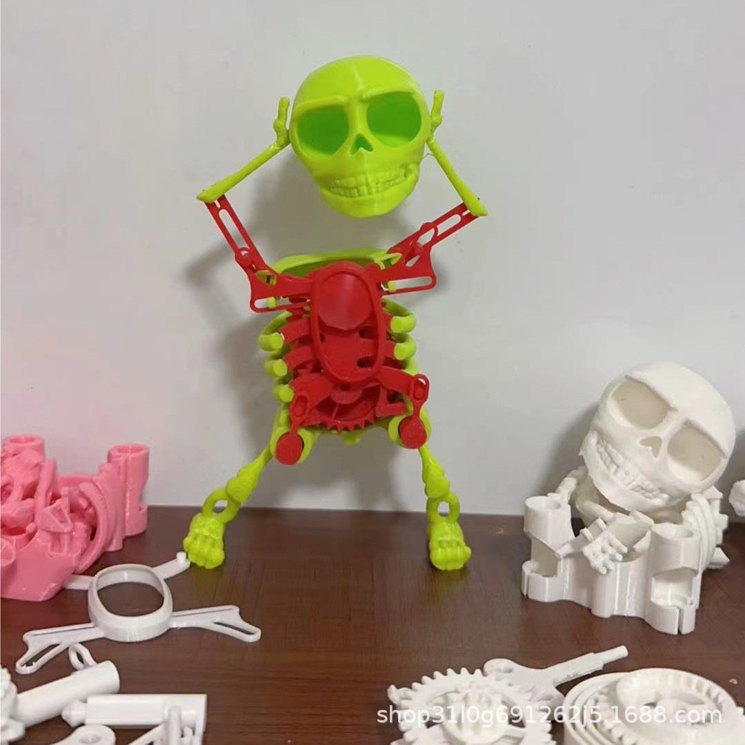 Dancing and Swinging 3D Skull Toy eprolo