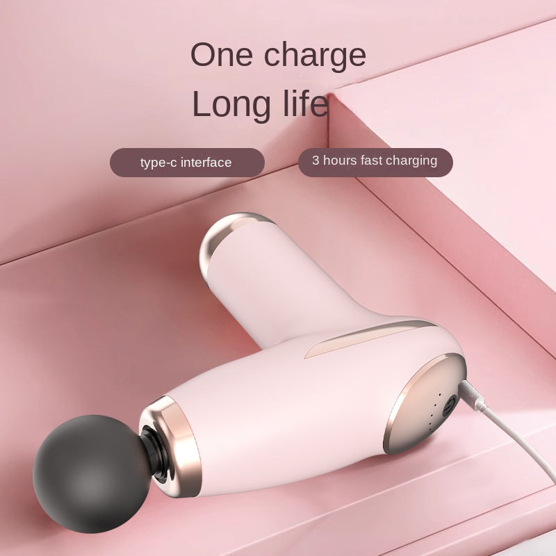 Fascia Gun Home Portable Muscle Massage Gun Mini Massager Mini Pocket Fascia Gun Therapy Yoga eprolo