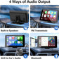 7-inch wireless Carplay portable car Bluetooth MP5 player multimedia Android projection navigation device eprolo