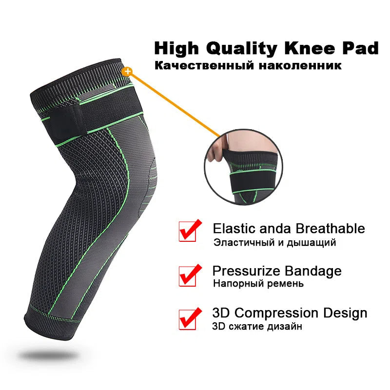 Knitted Strap Compression Exercise Extended Knee Protector for Men and Women Warm Knee Protector eprolo