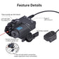 MINI-A2 PEQ15 Laser & IR Tactical Light - 20MM Picatinny Rail Mount, Red/Green Sight for M300/M600 eprolo