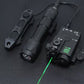 MINI-A2 PEQ15 Laser & IR Tactical Light - 20MM Picatinny Rail Mount, Red/Green Sight for M300/M600 eprolo
