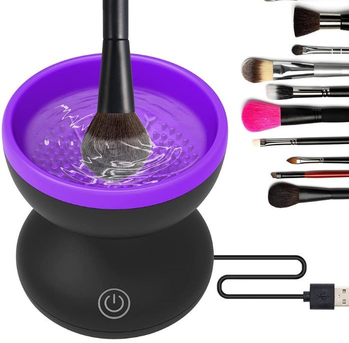 Makeup brush Automatic brush cleaner Rechargeable makeup tool cleaning artifact eprolo