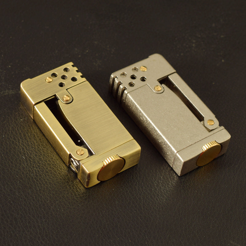 Dolphin Kerosene Lighter 696 Model Side-Press Ignition Vintage Retro Creative Men's Gift Lighter eprolo