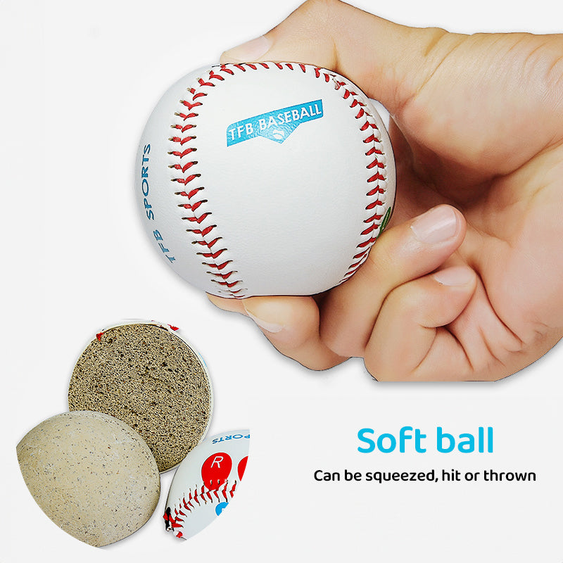 9 Inch Competition Training Baseball with Finger Placement Markers Games Practice Baseball Training Aid for Pitching eprolo