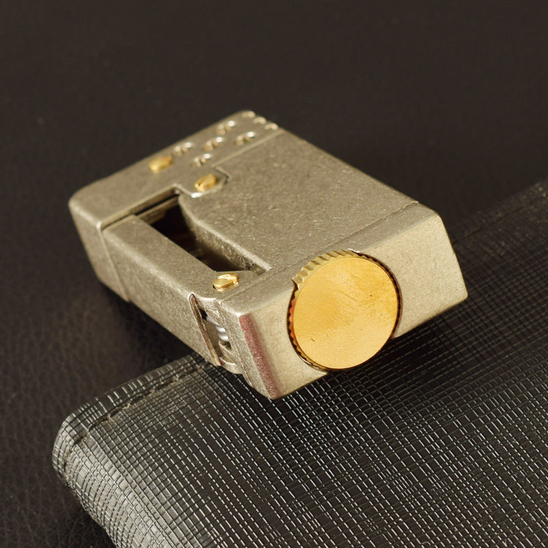 Dolphin Kerosene Lighter 696 Model Side-Press Ignition Vintage Retro Creative Men's Gift Lighter eprolo