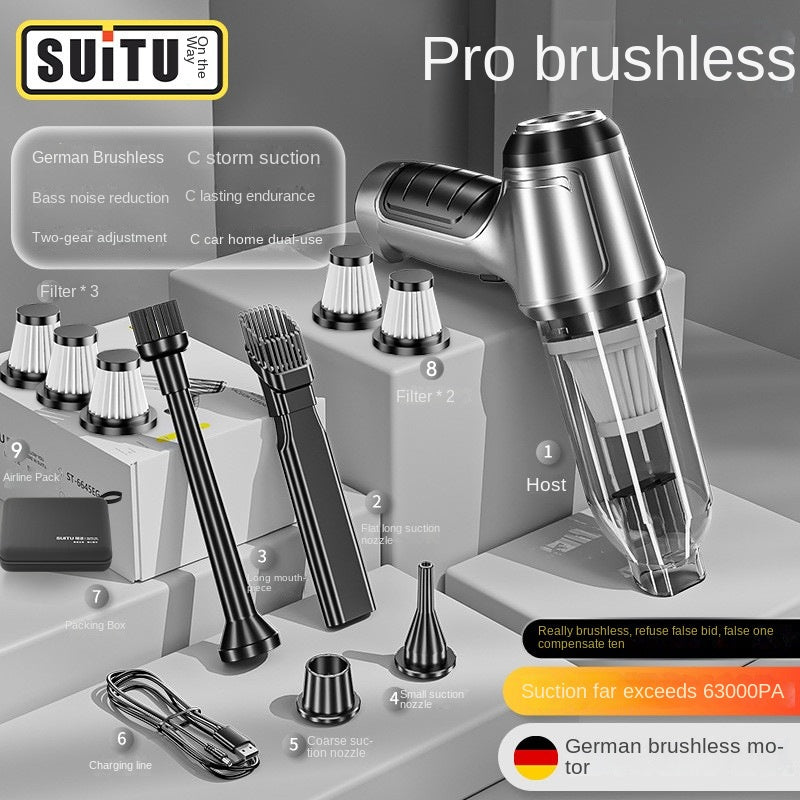 Portable Wireless Car Vacuum Cleaner High Power, Strong Suction, Handheld Mini for Car and Home Use eprolo