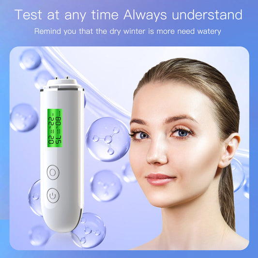 USB skin moisture tester, skin oil digital detection analyzer, including mask fluorescent detection pen eprolo