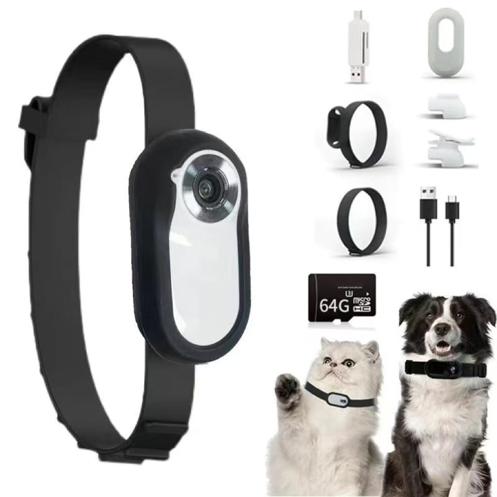 Portable Camera Magnetic Collar Clip Thumb Sports Camera HD Outdoor Pet Camera Portable Cycling Recorder eprolo