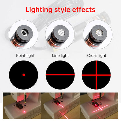 Polyester-Body Alignment Guide Light | Hands-Free Magnetic USB Lamp for Straight/Cross Line Projection eprolo