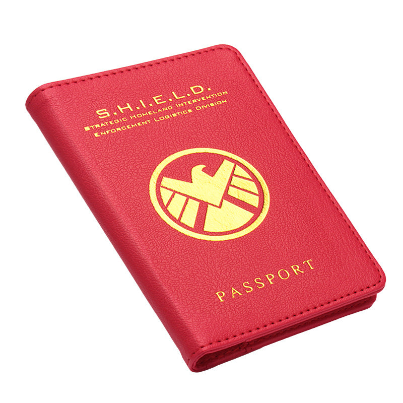 Batman Passport Holder Black Panther Kingdom Passport Set Marvel Hero Ticket Holder eprolo