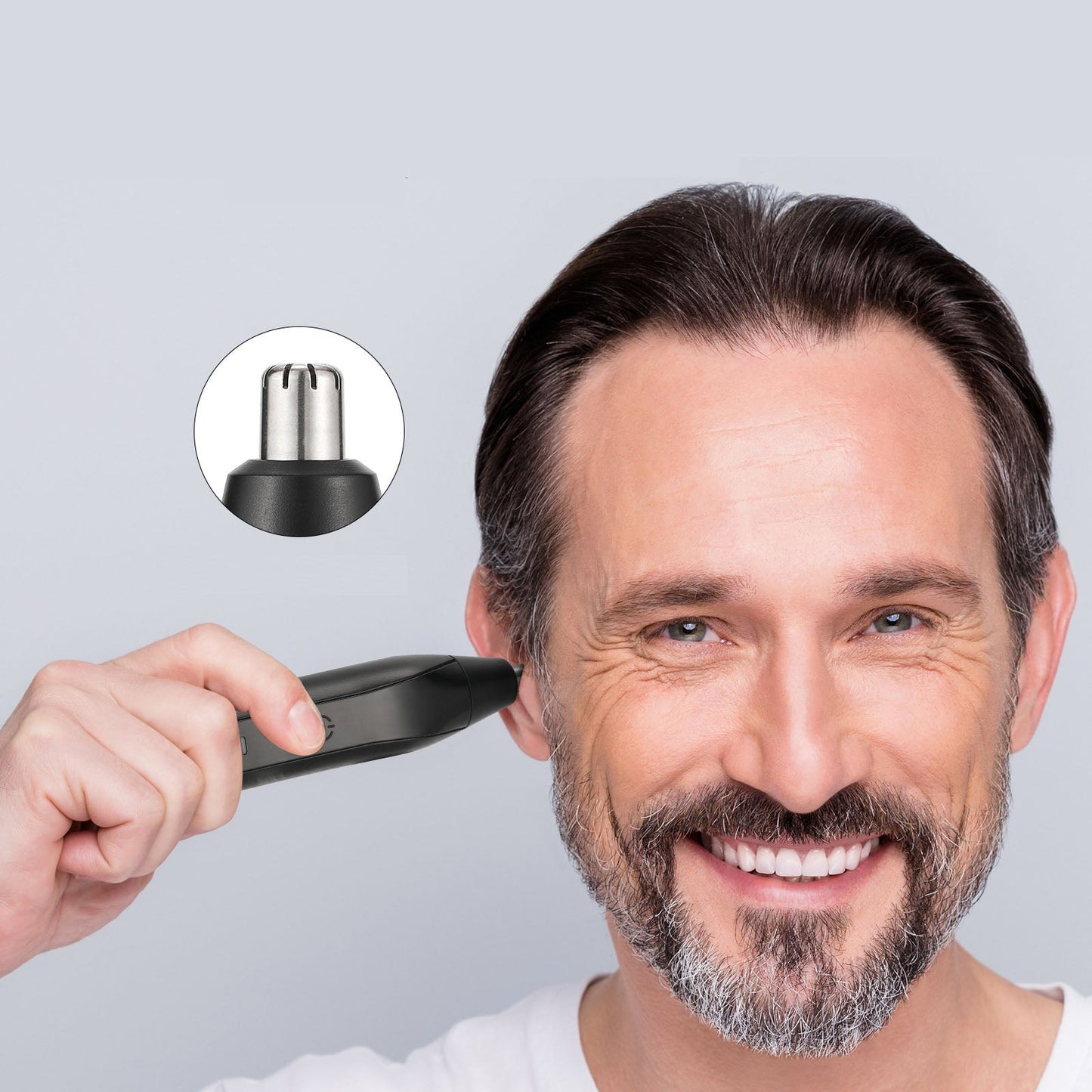 Electric Nose Hair and Eyebrow Trimmer Repair Tool for Rechargeable Men's Nose Hair Knife eprolo