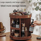 Rotating Makeup Box Desktop Wooden Storage Box eprolo