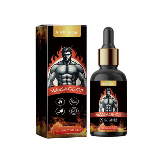 North Moon Men's Massage Oil Men's Body Moisturizes Skin Topical Body Care Massage Oil eprolo