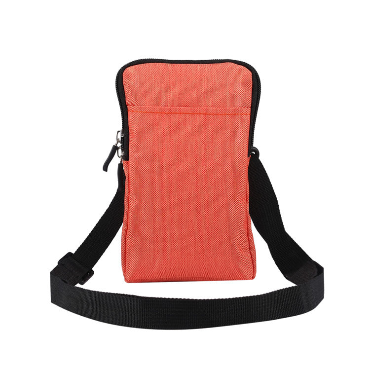 Multifunctional Phone Bag with Belt Loop, Lightweight Fabric Waist Bag for Men and Women, Portable Mini Shoulder Crossbody Bag for Outdoor Activities eprolo