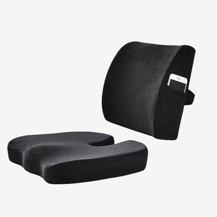 Car Seat Cushion Office Waist Cushion One Set Of Summer Gel Cushion Breathable Seat Cushion Hip Beauty Cushion Set eprolo