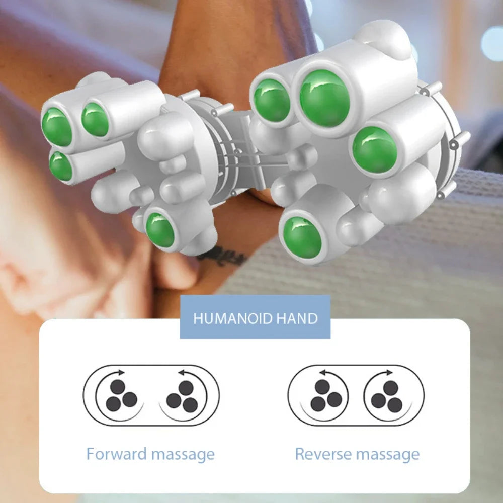 4 Key Smart Cervical Neck Shoulder Electric Waist Back Shiatsu Massage Pillow Heated Car Seat Massage Neck and Shoulder Massager eprolo