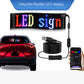 Flexible LED Advertising Screen LED Soft Panel APP Bluetooth Car Display eprolo