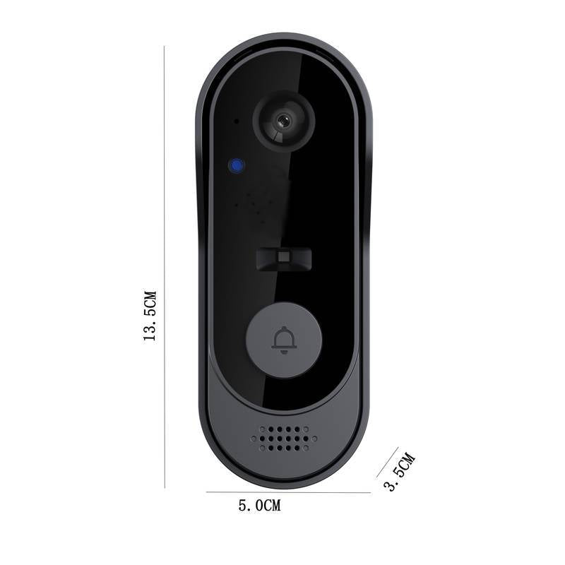 Smart Doorbell with Wireless WiFi Visual Infrared Night Vision Monitoring Anti-Theft and Two-Way Talk eprolo