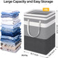 Collapsible Fabric Laundry Hamper Clothing Storage Basket Multi-purpose Organizer Large Capacity Dirty Clothes Bag eprolo