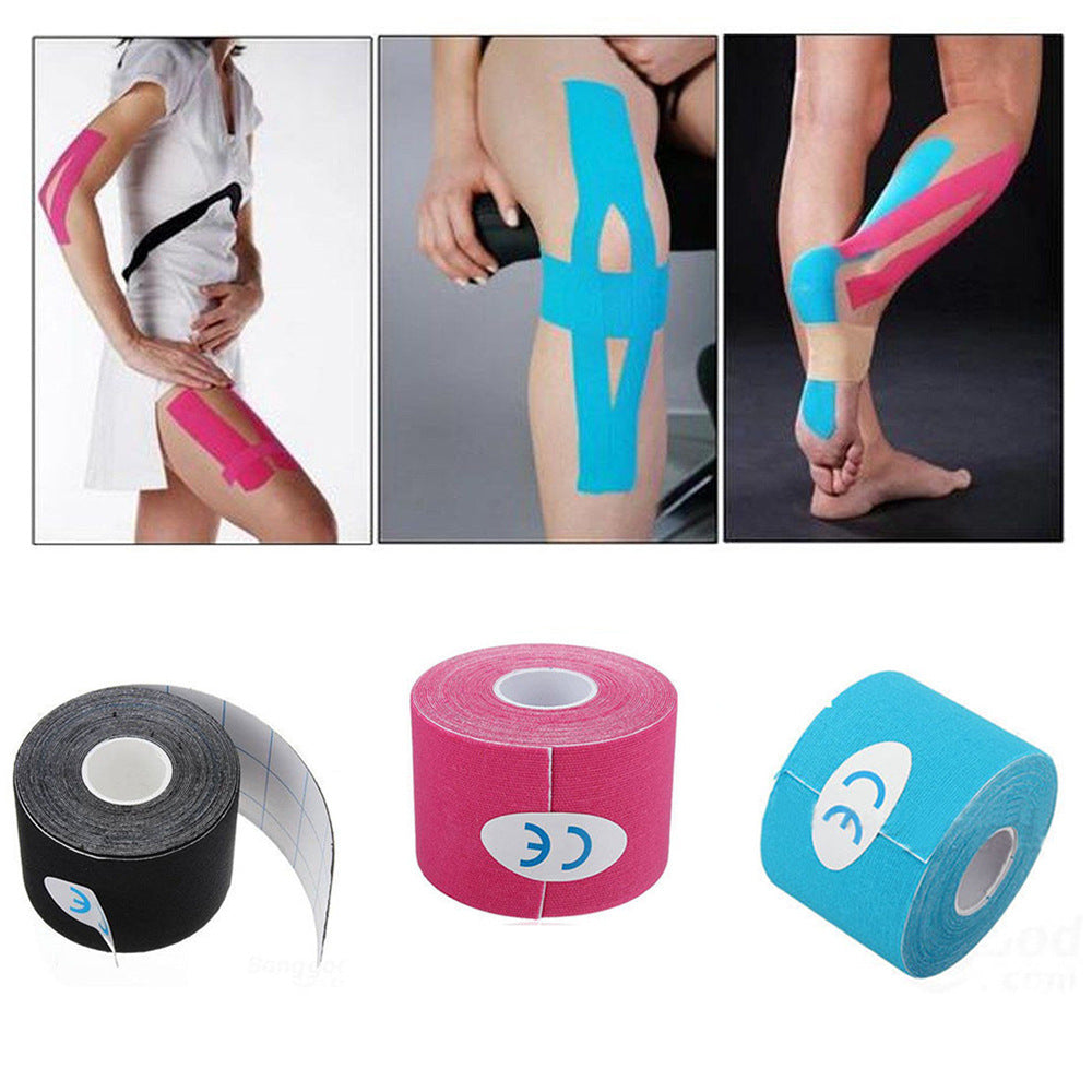 Sports muscle protector with all cotton waterproof 5cm muscle patch/intramuscular effect kinesiology tape eprolo