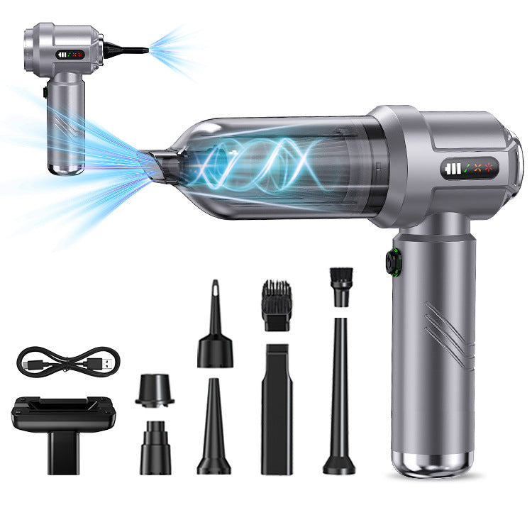 Car vacuum cleaner small high suction household car portable inflatable dual-use handheld car dust blower eprolo