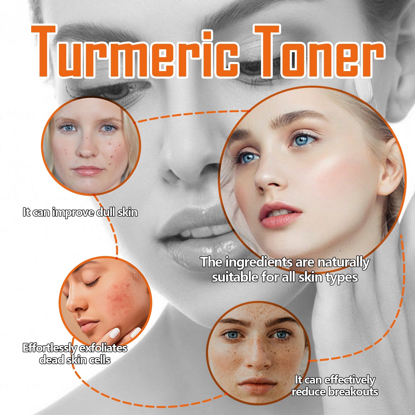 Radiant Skin Turmeric Repair Toner eprolo