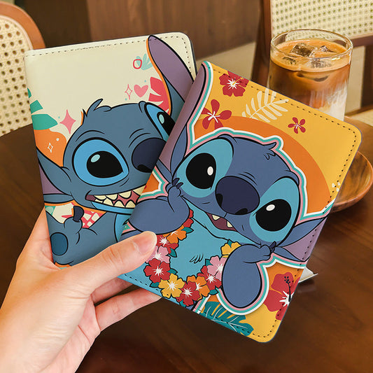 Interstellar Baby Stitch Cartoon Passport Clip Document Pack Protective Cover Multi functional Card Pack eprolo